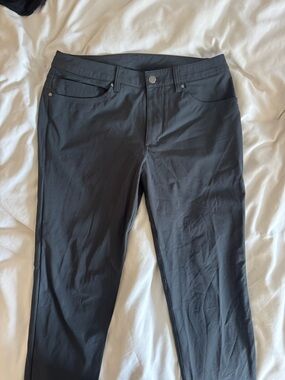 Men Lululemon ABC Five Pocket Pants Slim Obsidian 32x32